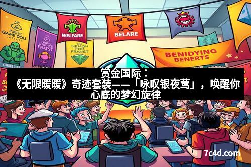 赏金国际：《无限暖暖》奇迹套装——「咏叹银夜莺」，唤醒你心底的梦幻旋律